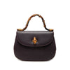 Gucci Small Calfskin Bamboo Top Handle Flap Secondhand