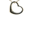 Secondhand Tiffany Elsa Peretti Sterling Silver Open Heart Pendant Necklace