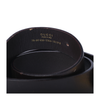 Secondhand Gucci Black Leather Belt with Gold-Tone G Buckle 