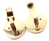 Secondhand Bulgari Mother Of Pearl Yellow Gold Cufflinks - '20s