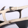 second hand Prada Fall/Winter 2000 Ivory Leather Pointed-Toe Slingback Pumps