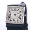 Secondhand Cartier 1920s Art Deco Diamond-Set Rectangular Watch