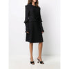 Chanel Black Ribbed Wool Dress - 2010s Second hand