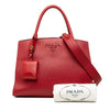 Prada Medium Saffiano Cuir Monochrome Top Handle Tote Secondhand