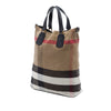 Burberry Mega Check Canvas Tottenham Brit Satchel Secondhand