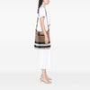 Burberry Mega Check Canvas Tottenham Brit Satchel Secondhand