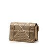 Dior Baby Metallic Patent Microcannage Diorama Flap Secondhand