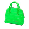 Balenciaga Croc Embossed Calfskin Ville Top Handle Bag XXS Secondhand