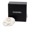 Chanel Leather Camellia Brooch Secondhand