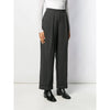 Lanvin Grey Wool Darted Trousers - 2000s Second hand