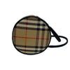 Secondhand Burberry Haymarket Check Canvas Boston Bag
