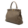 Fendi Medium Calfskin Peekaboo Iconic Satchel Secondhand