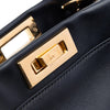 Fendi Medium Leather Lace Up Peekaboo Iconic Satchel Secondhand