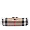 Burberry Small House Check Canvas and Leather Horseshoe Milton Crossbody Secondhand