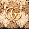 Gucci Small GG Marmont Raffia Crossbody Secondhand