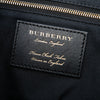 Burberry Small Derby Calfskin and House Check Canvas Canterbury Tote Secondhand