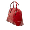 Gucci Small Microguccissima Patent Nice Dome Satchel Secondhand