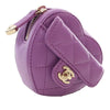 Chanel Lambskin CC in Love Heart Necklace Bag Secondhand