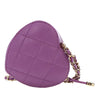 Chanel Lambskin CC in Love Heart Necklace Bag Secondhand