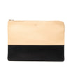Celine Bicolor Leather Solo Clutch Secondhand