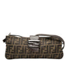 Fendi Zucca Canvas Shoulder Bag Secondhand