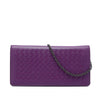 Bottega Veneta Nappa Intrecciato Continental Wallet on Chain Secondhand
