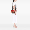 Miu Miu Small Tricolor Nappa Grommet Biker Satchel Secondhand