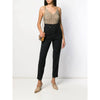 Gianni Versace Black High-Waisted Trousers - '80s Second hand