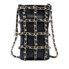 Chanel Lambskin Tech Me Out Clutch With Chain Secondhand