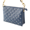 Louis Vuitton Monogram Embossed Denim Lambskin Coussin PM Secondhand
