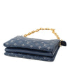 Louis Vuitton Monogram Embossed Denim Lambskin Coussin PM Secondhand