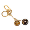 Louis Vuitton Gold Plated Strass and Resin Jack and Lucie Key Holder and Bag Charm Secondhand