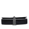 Saint Laurent Medium Croc Embossed Leather Kate Tassel Crossbody Secondhand