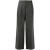 Lanvin Grey Wool Darted Trousers - 2000s Second hand