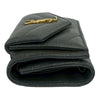 Saint Laurent Grain de Poudre Monogram Trifold Wallet Secondhand