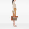 Gucci Medium GG Canvas Bamboo Tassel Tote Secondhand