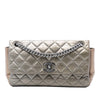 Chanel Small Bicolor Quilted Aged Calfskin Lady Pearly Flap Secondhand