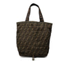 Fendi Zucca Canvas and Nylon Foldable Tote Secondhand