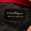 Ferragamo Gancini Embossed Leather Shoulder Bag Secondhand