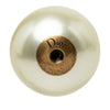 Dior Gold Plated Faux Pearl Star Tribales Push Back Earrings Secondhand