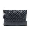 Chanel Large Aged Calfskin Gabrielle O Case Clutch Secondhand