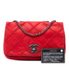Chanel Iridescent Calfskin Diamond Stitch Flap Secondhand