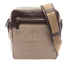 Prada Canapa Logo Jacquard Crossbody Bag Secondhand