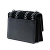 Saint Laurent Medium Studded Suede and Calfskin Monogram Sunset Crossbody Secondhand