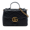 Gucci Small GG Marmont Matelasse Calfskin Top Handle Bag Secondhand