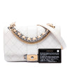 Chanel CC Stitched Calfskin Chain Flap Secondhand
