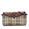 Burberry Haymarket Check Coated Canvas Leah Crossbody Secondhand