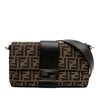 Secondhand Fendi Zucca Canvas Convertible Baguette Satchel