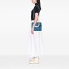 Dior Medium Denim Cannage Acrylic Handles Lady Dior Secondhand
