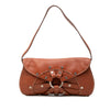 Celine Studded Leather Macadam Shoulder Bag Secondhand